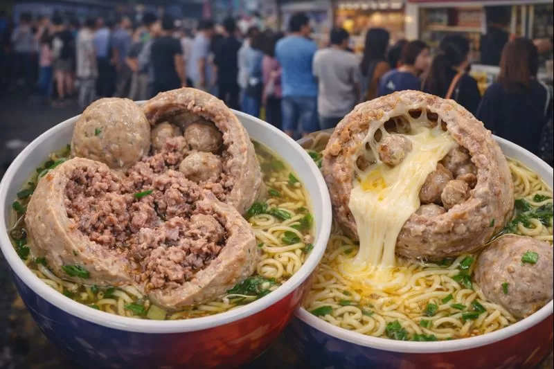 Kenikmatan Bakso Beranak Mozzarella sebagai Kuliner Unik dengan Isian Melimpah dan Lumer